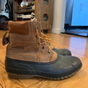 Men’s Sorel Waterproof Size 12 Lace duck boots.
